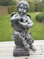 Grote engel in grijze patina 73 cm hoog, Diversen, Ophalen, Zo goed als nieuw
