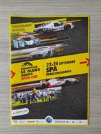 European Le Mans Series 2017 Spa-Francorchamps - Programme, Livres, Comme neuf, Autres marques, Enlèvement ou Envoi