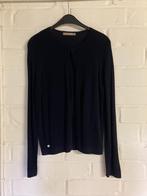 Donkerblauwe cardigan met 1 haakje bovenaan, Comme ça, 42, Blauw, Maat 42/44 (L), Zo goed als nieuw, Comme ça