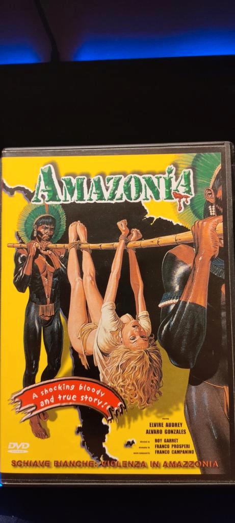 Amazonia Original and Uncut Version nl/eng., CD & DVD, DVD | Horreur, Comme neuf, Slasher, À partir de 16 ans, Enlèvement ou Envoi