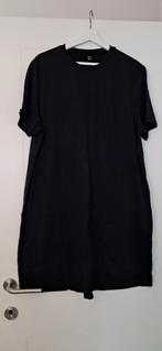 Zwarte tuniek-jurk-tshirt., Kleding | Dames, Grote Maten, Ophalen, Zo goed als nieuw, Jurk