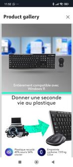 Logitech mk270 nieuw Keyboard+ muis toetsenbord+muis, Computers en Software, Toetsenborden, Ophalen, Toetsenbord en muis-set, Logitech