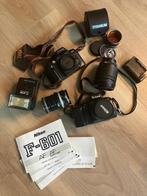 Nikon camera + lenzen + flash, Audio, Tv en Foto, Fotocamera's Digitaal, Ophalen, Zo goed als nieuw, Nikon