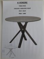 Table, Maison & Meubles, Neuf, 100 à 150 cm, Rond, Enlèvement