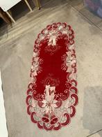 Chemin de table rouge à motifs fleurs, Enlèvement ou Envoi, Neuf, Autour de, Intérieur