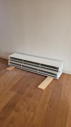 2 radiatoren L:180cm/D:18cm/H: 40 cm, Doe-het-zelf en Bouw, Verwarming en Radiatoren, Ophalen, Gebruikt