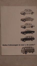Originele brochure VW Volkswagen Retro, Ophalen, Zo goed als nieuw, Volkswagen
