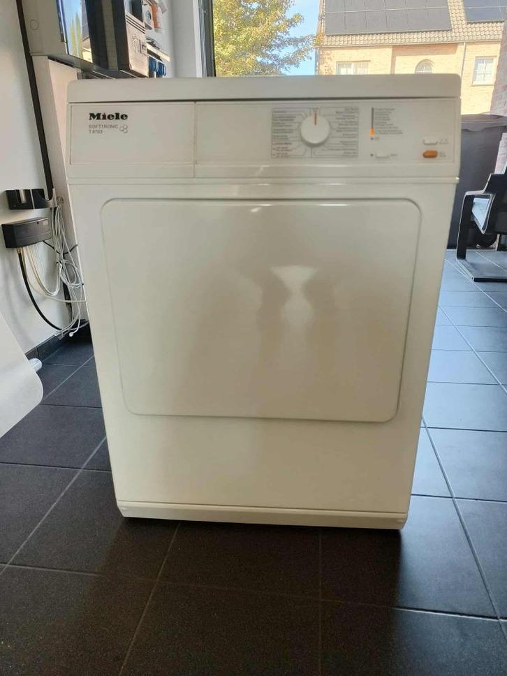MIELE T8703 Softtronic (met toebehoren!) - Zeer goede staat, Elektronische apparatuur, Droogkasten, Gebruikt, Luchtafvoer, Voorlader