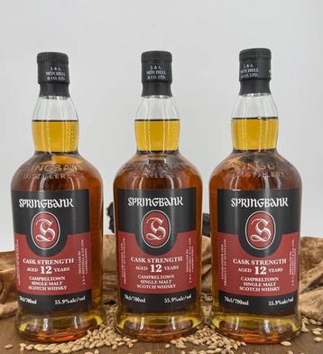 Springbank 12 Cask Strength 2025 55.9% beschikbaar voor biedingen