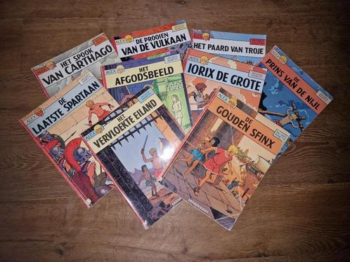 9 verschillende strips van Alex, Boeken, Stripverhalen, Gelezen, Meerdere stripboeken, Ophalen of Verzenden