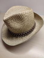 Chapeau "Homme" Paille tressé, Borsalino, Porté, 58 ou 59 cm (L, 7¼ ou ⅜ pouces), Chapeau