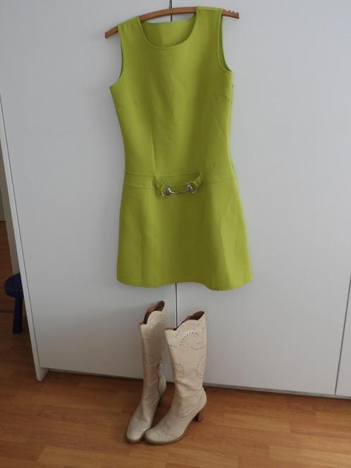Leuk zomerkleedje - maat M - goede staat, Kleding | Dames, Jurken, Gedragen, Maat 38/40 (M), Groen, Ophalen of Verzenden