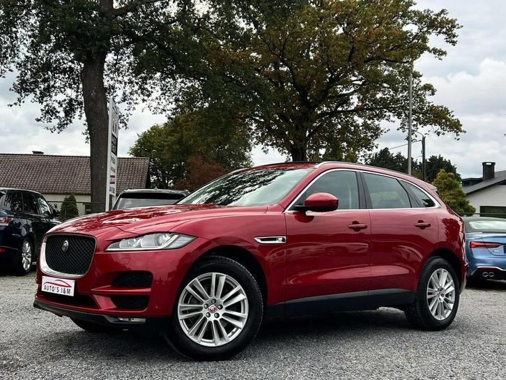 Jaguar F-Pace 2.0D AWD Automaat 2018 Pano Leder Carplay Gara, Auto's, Jaguar, Bedrijf, Te koop, F-Pace, ABS, Achteruitrijcamera