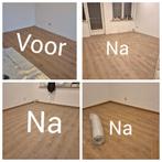 Laminaat schilderen behangen, Ophalen