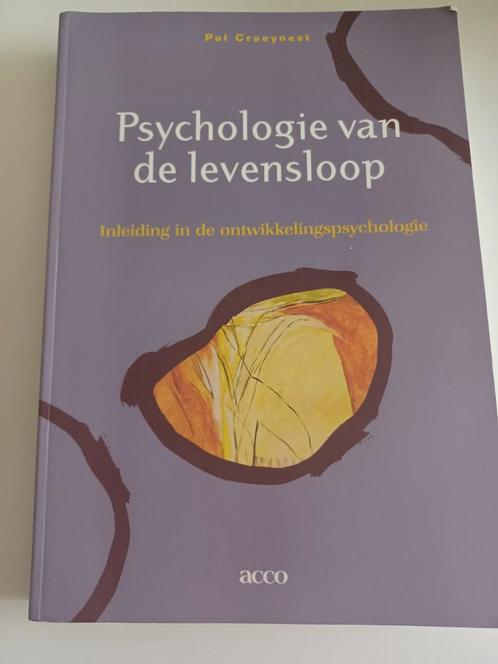 P. Craeynest - Psychologie van de levensloop, Boeken, Psychologie, Zo goed als nieuw, Ontwikkelingspsychologie, Ophalen of Verzenden