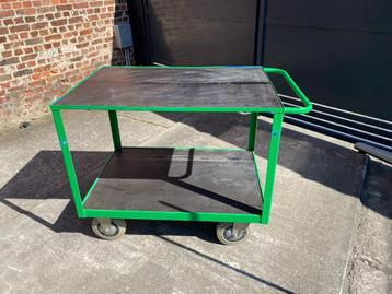Etabli table à roulette pour atelier, Enlèvement, Utilisé