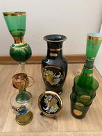 11 St Vases et verres divers, Antiquités & Art, Enlèvement ou Envoi