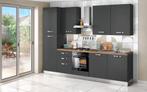 Cuisine équipée 3m, Huis en Inrichting, Keuken | Complete keukens, Ophalen, Zwart, Nieuw, Enkelwandige keuken
