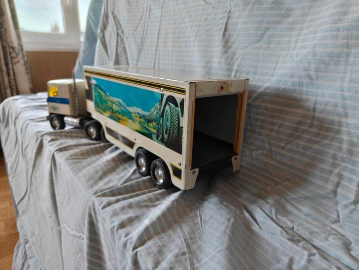 Vintage Bandag vrachtwagen, Hobby en Vrije tijd, Modelauto's | 1:50, Ophalen of Verzenden