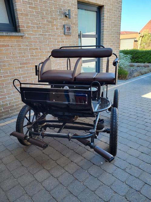 Recreatie marathonwagen, model ''Marieke'' van Tjeu van de M, Dieren en Toebehoren, Rijtuigen en Koetsen, Marathonwagen, Pony