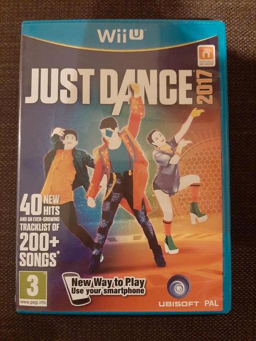 Wii U Just Dance 2017 (compleet), Games en Spelcomputers, Games | Nintendo Wii U, Zo goed als nieuw, Ophalen of Verzenden