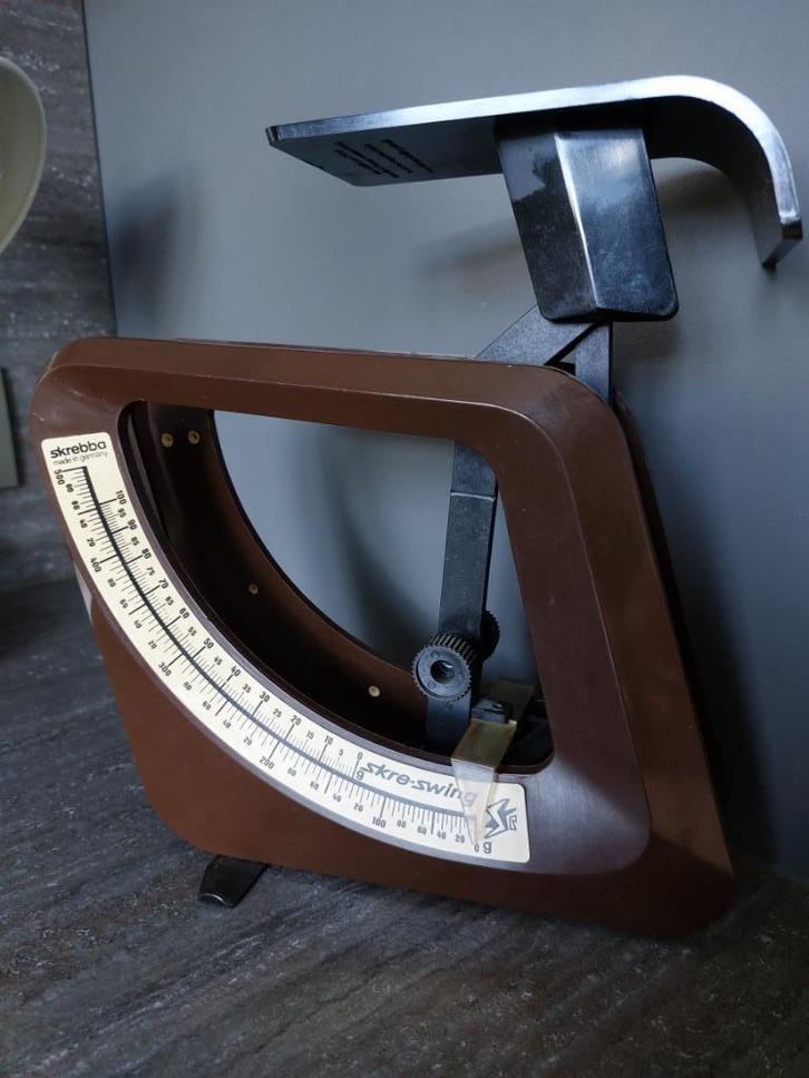 Vintage Brieven weegschaal Skre-Swing 500gr Skrebba germany, Antiek en Kunst, Curiosa en Brocante, Ophalen of Verzenden