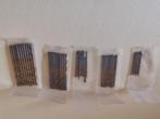 50 delige boren set van 1 mm tot 3mm titanium HSS, 10 stuks, Ophalen of Verzenden, Nieuw