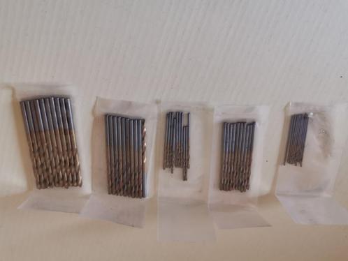 50 delige boren set van 1 mm tot 3mm titanium HSS, 10 stuks, Doe-het-zelf en Bouw, Gereedschap | Handgereedschap, Nieuw, Ophalen of Verzenden