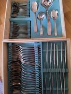 Compleet 12 delig modern kofferset bestek, Ophalen of Verzenden, Zo goed als nieuw