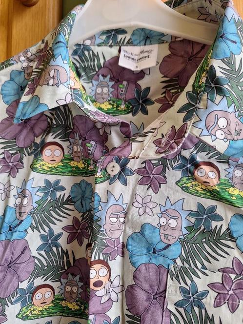 Chemise manches courtes - Rick et Morty, Vêtements | Hommes, Chemises, Comme neuf, Tour de cou 38 (S) ou plus petit, Autres couleurs