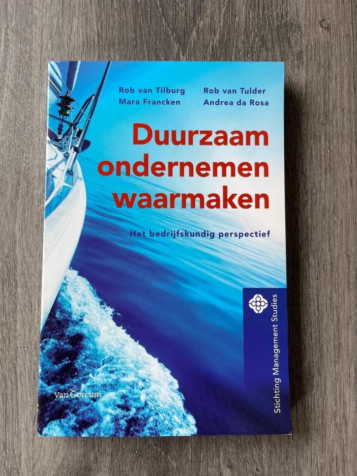 Duurzaam Ondernemen Waarmaken, Boeken, Economie, Management en Marketing, Gelezen, Economie en Marketing, Ophalen of Verzenden