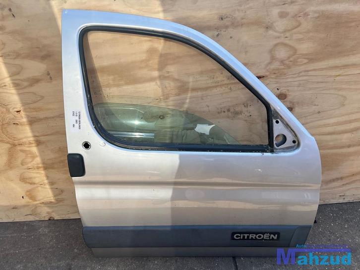 CITROEN BERLINGO zilver EYCC Rechts voor deur 1997-2007, Auto-onderdelen, Carrosserie, Deur, Citroën, Gebruikt, Ophalen of Verzenden