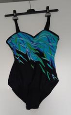 zwart zwempak met blauw en groen, Kleding | Dames, Badmode en Zwemkleding, ANDERE, Blauw, Badpak, Ophalen of Verzenden