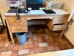 Houten bureau, Huis en Inrichting, Bureaus, Ophalen, Gebruikt, Bureau