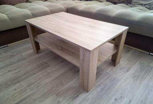 Salontafel, Huis en Inrichting, Tafels | Salontafels, Gebruikt, Minder dan 50 cm, 50 tot 100 cm, 100 tot 150 cm, Rechthoekig, Overige houtsoorten