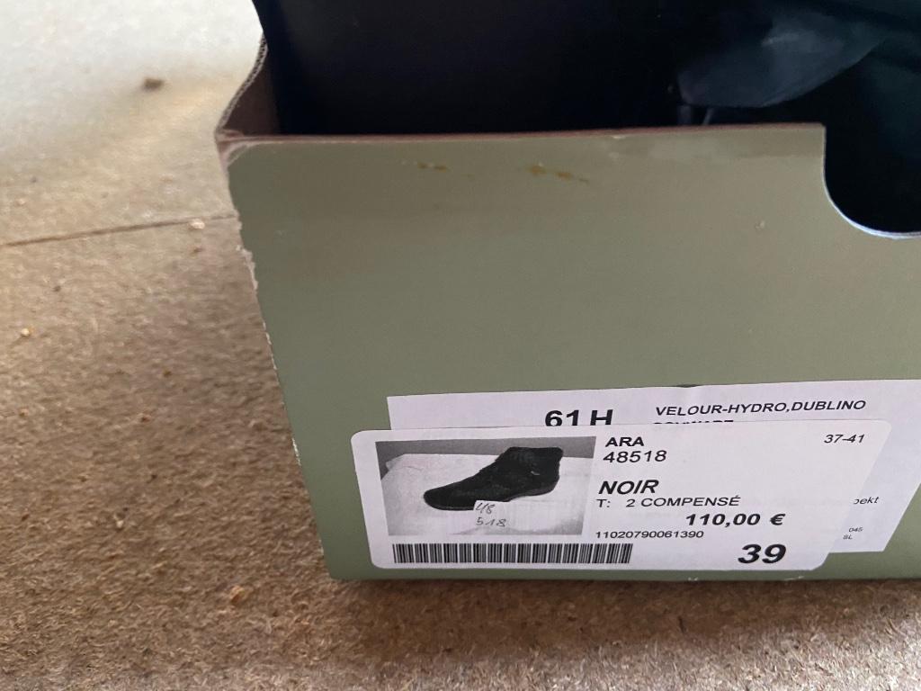 Chaussures, Ophalen, Zwart, Lage of Enkellaarzen, Nieuw