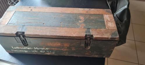 caisse 2cm flak Luftwaffe, Allemagne 2WW, Verzamelen, Militaria | Tweede Wereldoorlog, Ophalen of Verzenden