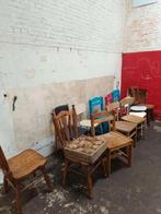 stoelen, Maison & Meubles, Chaises, Brun, Bois, Vintage, Enlèvement