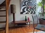 Vintage Mid Century salontafel Scandinavische stijl, Huis en Inrichting, Tafels | Salontafels, Ophalen, Minder dan 50 cm, Gebruikt