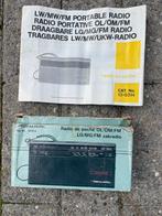 Oude radiobox+instructies Realistisch, Audio, Tv en Foto, Radio's, Ophalen of Verzenden, Zo goed als nieuw, Radio