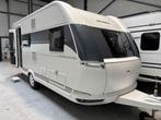 Hobby ecelent 490 2024. Airco voortent, Caravans en Kamperen, Caravans, Stapelbed, Hobby, Airco, Treinzit