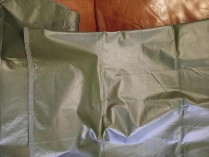 Verduisterende groene gordijn stof, Huis en Inrichting, Stoffering | Gordijnen en Lamellen, Nieuw, 100 tot 150 cm, 100 tot 150 cm