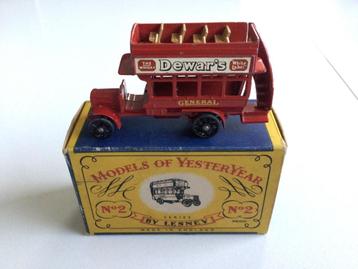 Matchbox Lesney No2 “B” Type Bus beschikbaar voor biedingen