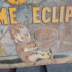 Lithografisch plaatwerk, gestempeld crèmekleurig Eclipse sch, Ophalen of Verzenden, Gebruikt, Verpakking