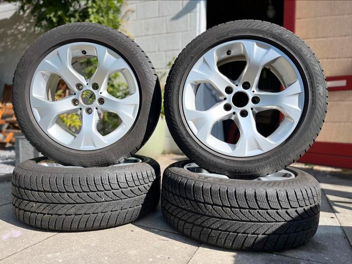 5x120 Bmw X1 velgen 225/50/17 winterbanden, Auto-onderdelen, Banden en Velgen, Banden en Velgen, Winterbanden, 17 inch, 225 mm