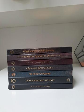 Complete set Tomorrowland cd boekjes 2014 - 2020 beschikbaar voor biedingen