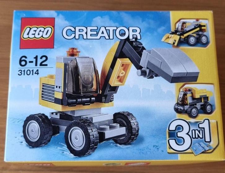 Lego creator Power diger 3 in 1, Kinderen en Baby's, Speelgoed | Duplo en Lego, Nieuw, Lego, Complete set, Ophalen of Verzenden