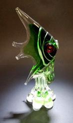 poisson en verre de bohème - 18 cm x 8 cm - Czechoslovakia, Antiek en Kunst, Ophalen