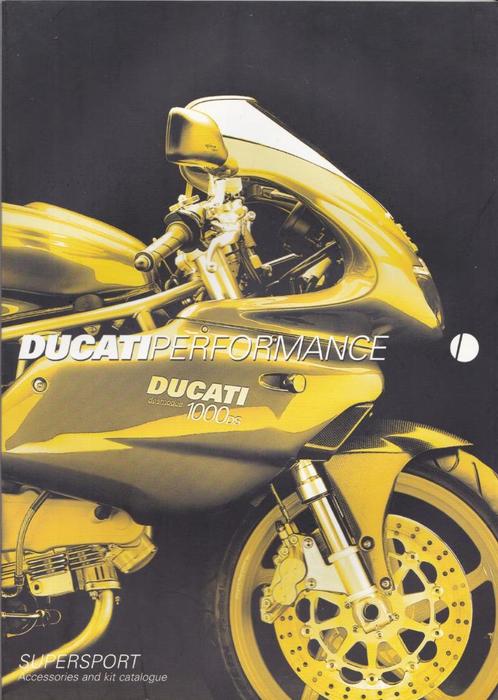 Ducati Supersport DucatiPerformance Accessories and kit cata, Motoren, Handleidingen en Instructieboekjes, Ducati, Ophalen of Verzenden