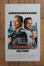 filmaffiche Arnold Schwarzenegger Red Heat 1988 filmposter, Rechthoekig Staand, Ophalen of Verzenden, Zo goed als nieuw, A1 t/m A3